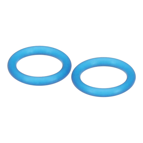 Two blue rubber O-rings.