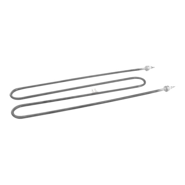 A Baxter heater element ring termin with two metal rods.