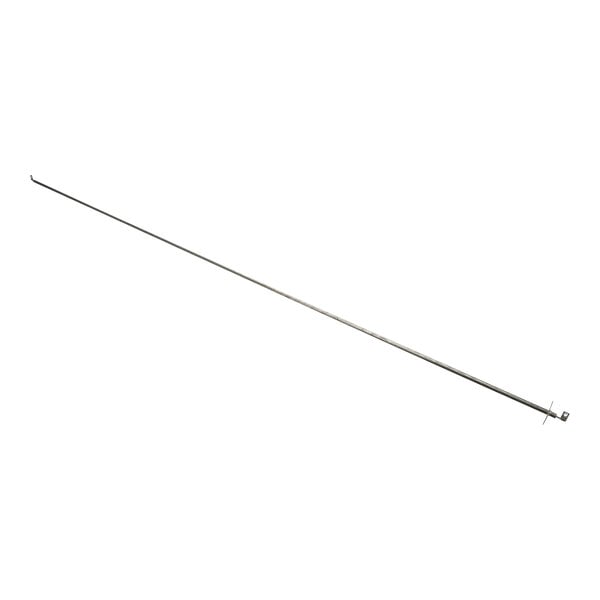 A long thin metal rod with a screw on top.