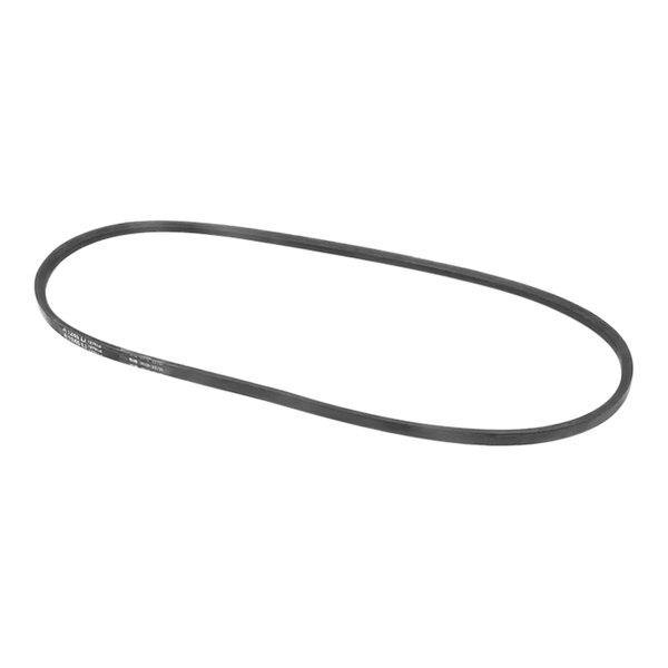 A black rubber belt for a Spaceman commercial ice cream freezer.