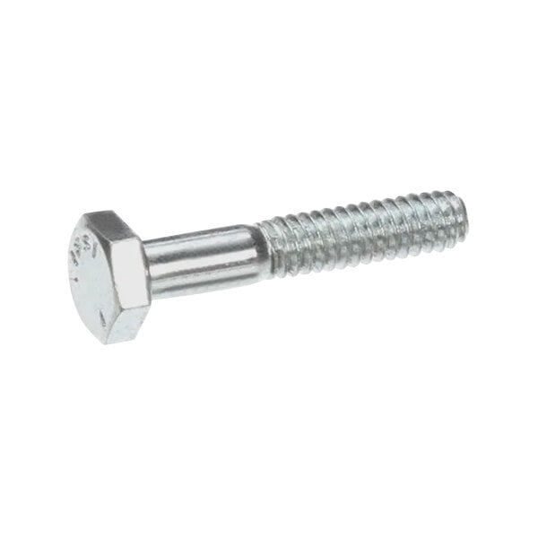 A close-up of a Hobart hex head screw.