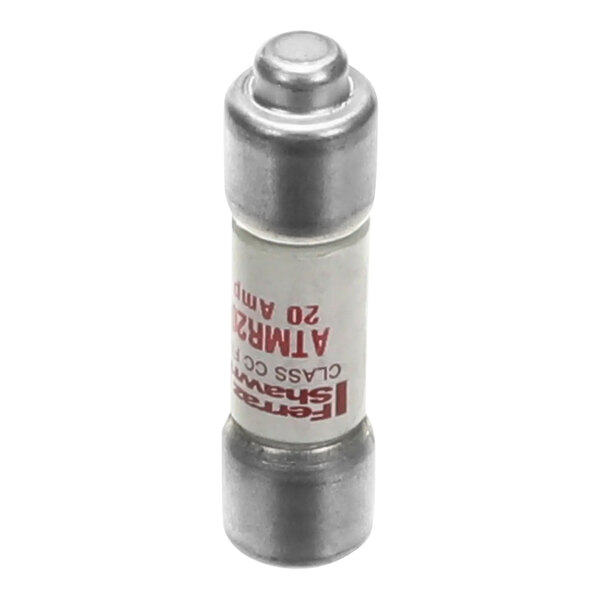 A close-up of a Stero 20 amp fuse.