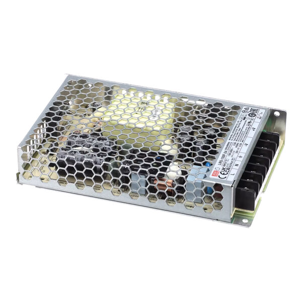 A close-up of a Bunn 24Vdc power supply.