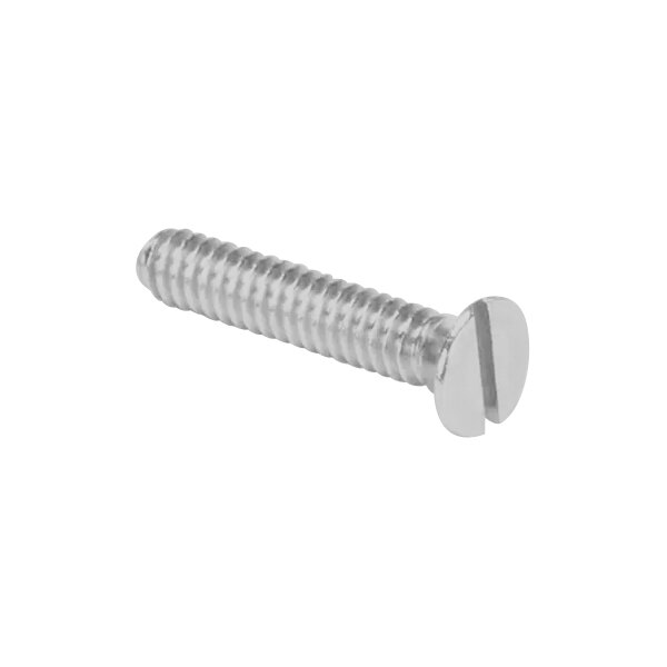 A close-up of a Hobart SC-114-98 screw.