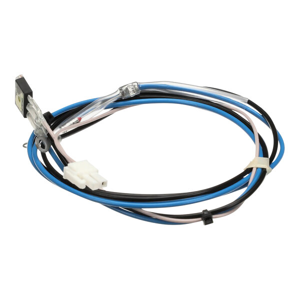 A Bunn Triac assembly wire harness with blue and white wires.