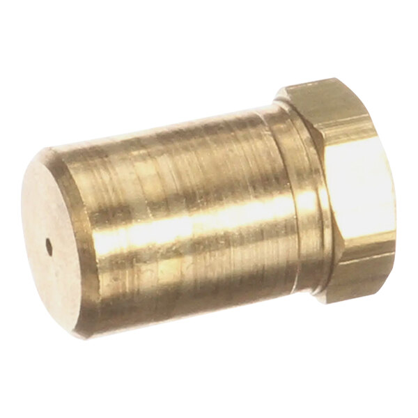 A brass threaded nozzle for a Garland / US Range.