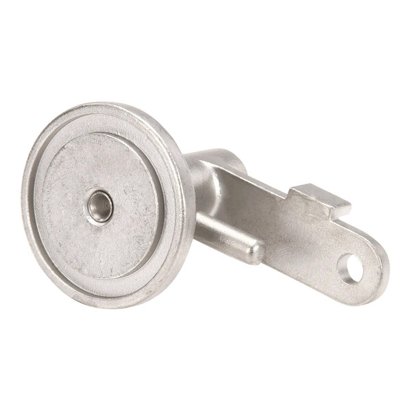 A metal Stero Quick Release Bottom Assembly Manifold.