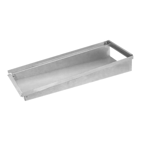 A Lincoln metal rectangular tray with handles.