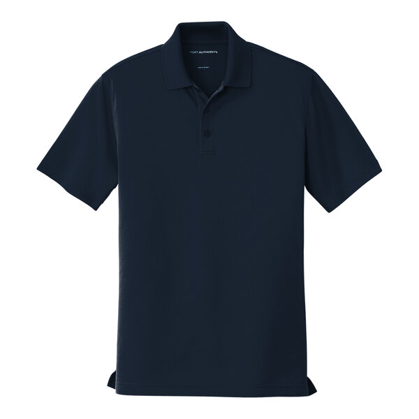 A River Blue Port Authority short sleeve polo shirt.