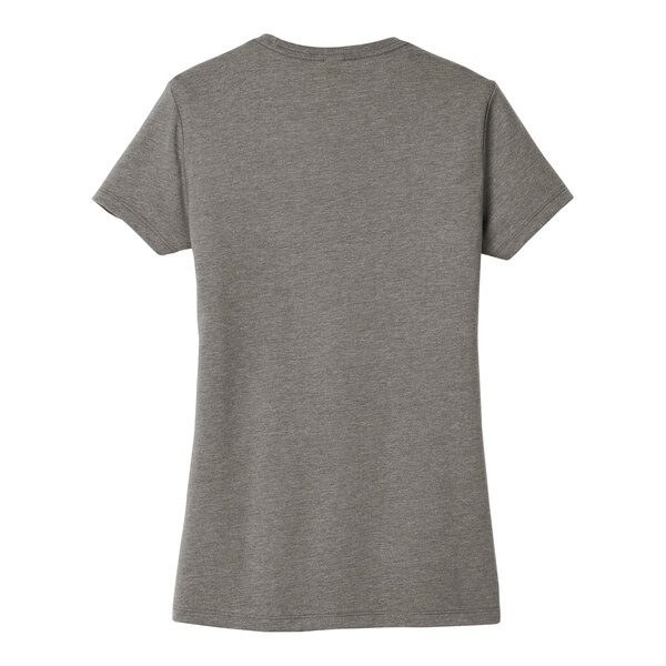 A District women's grey frost short sleeve t-shirt.