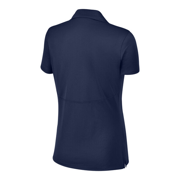 A Sport-Tek women's navy blue polo shirt.