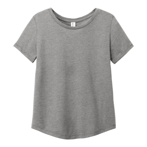 An AllMade women's grey tri-blend t-shirt.