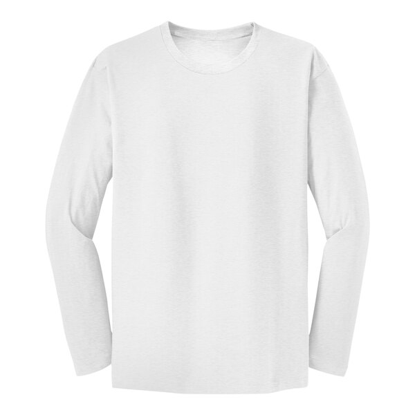 A District white long sleeve T-shirt.