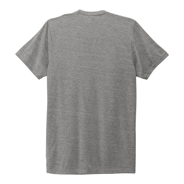 A customizable gray AllMade t-shirt with a white logo on the back.
