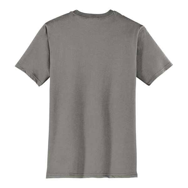 A District gray short sleeve t-shirt.
