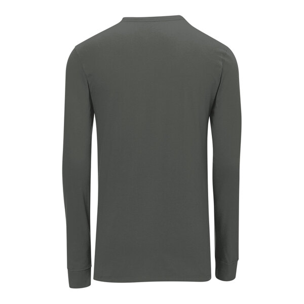 A back view of a Nike anthracite long sleeve t-shirt.