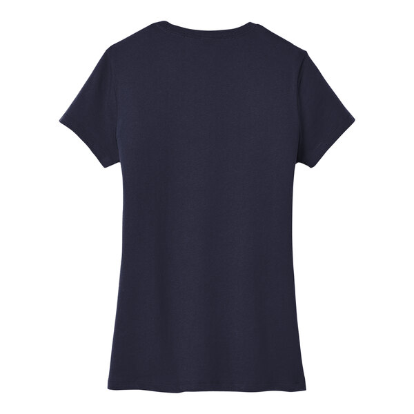 A District women's navy short sleeve t-shirt.