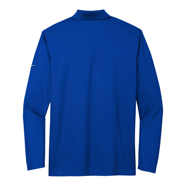 A Nike Game Royal short sleeve polo shirt with a white logo.