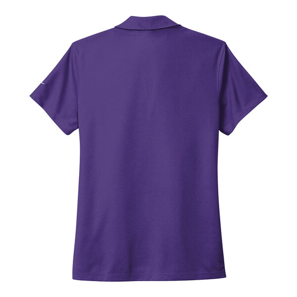 A purple Nike Court polo shirt.