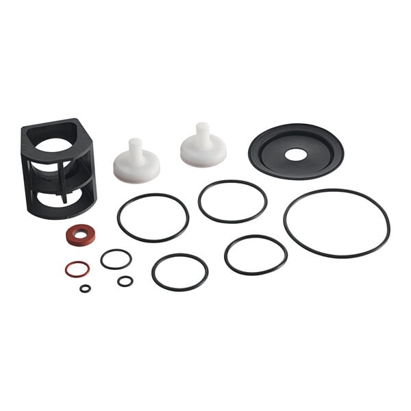 A Watts 1" Reduced Pressure Zone Total Rubber Parts repair kit.