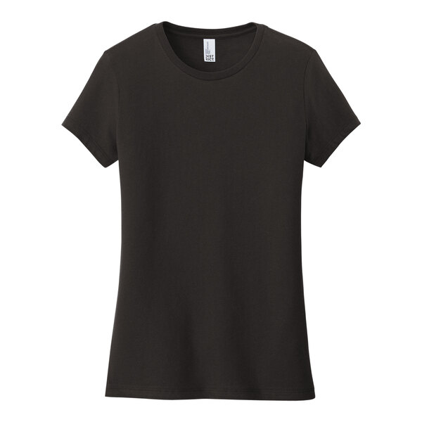 A District women's black short sleeve t-shirt.