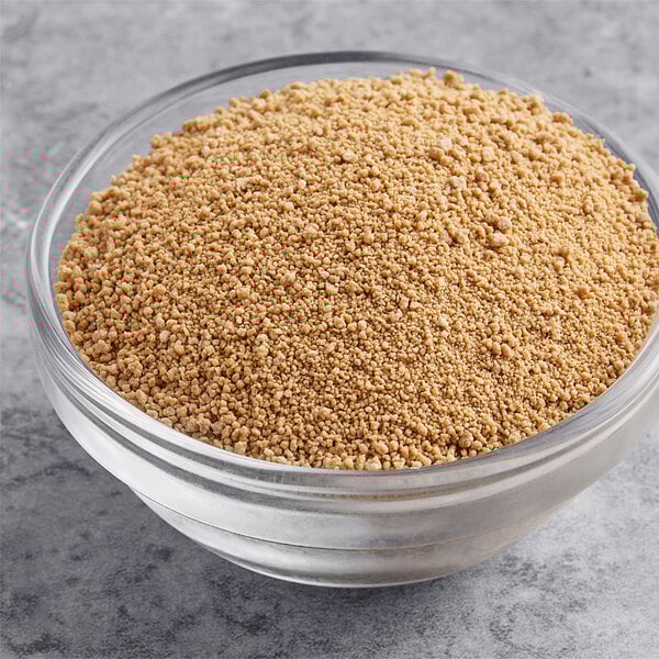 A bowl of Wholesome Sweeteners Natural Sucanat sugar.