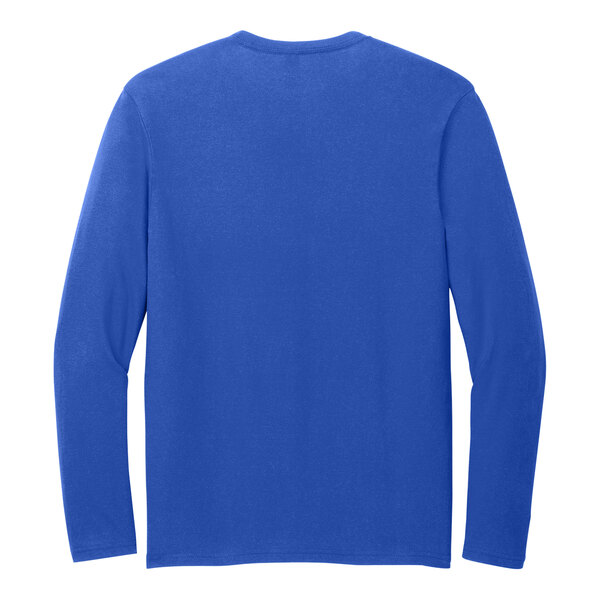 A District Deep Royal blue long sleeve shirt.