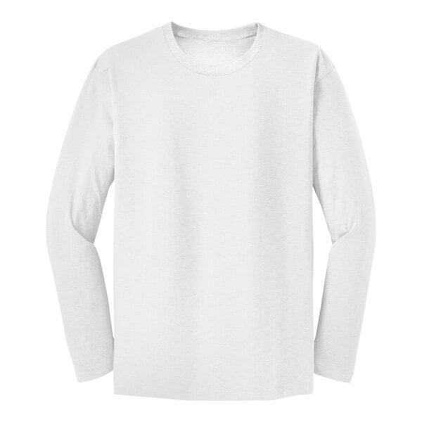 A District white long sleeve T-shirt.