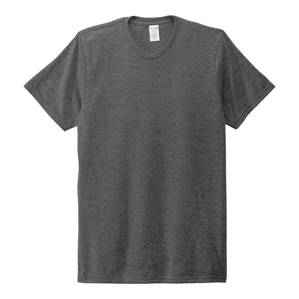 A grey AllMade customizable t-shirt.
