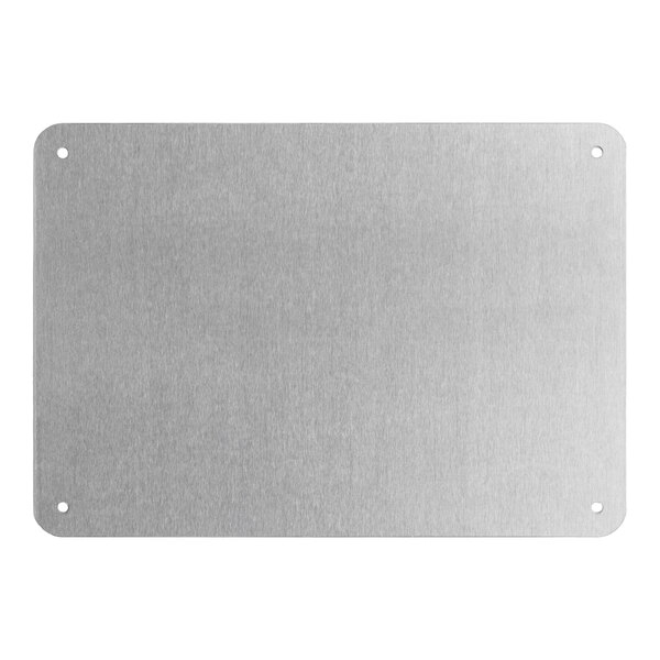 Lavex 10" x 7" Engineer-Grade Reflective Aluminum "Caution / No Step" Safety Sign