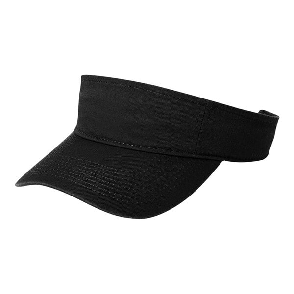 Port & Company CP45 Customizable Black Visor