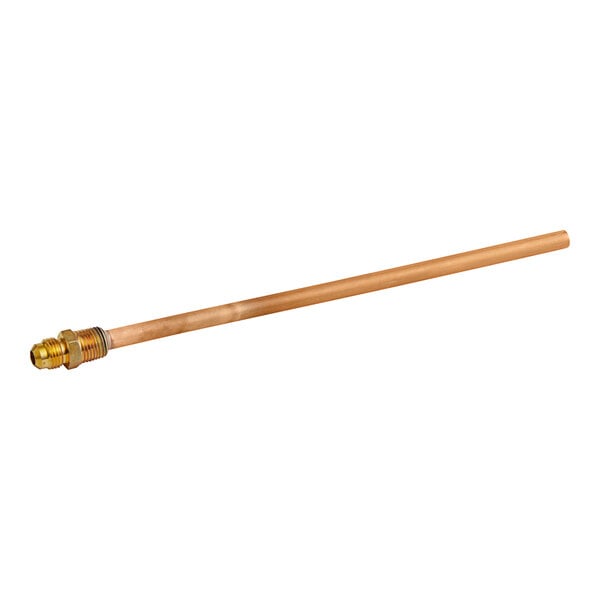 A copper pipe with brass fittings for an Estella Caffe coffee machine.