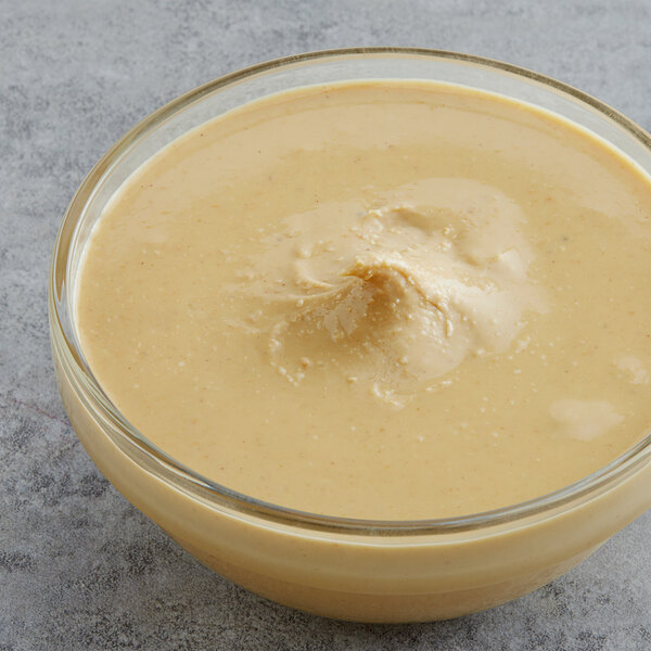 A bowl of unsalted cashew butter.