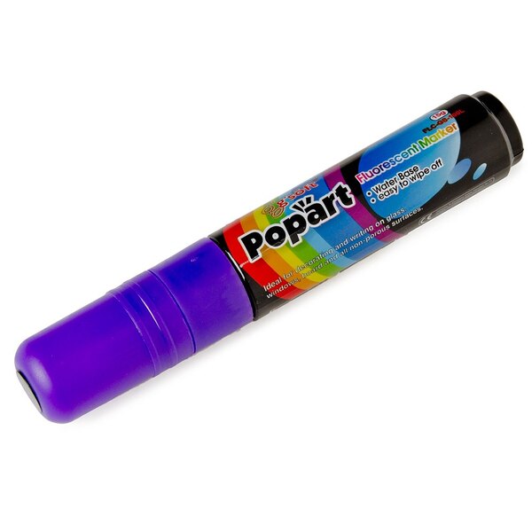 Purple All Purpose Large Tip Neon Dry Erase Marker
