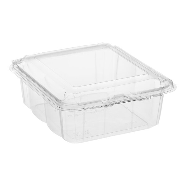 A Good Natured clear PLA multi-purpose package with a lid.