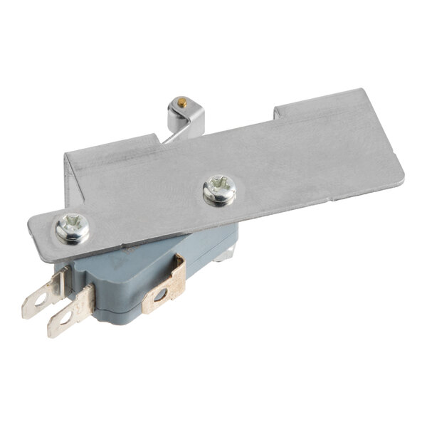 A metal safety switch component designed for use with Carnival King CCME21 and CCM28 machines.