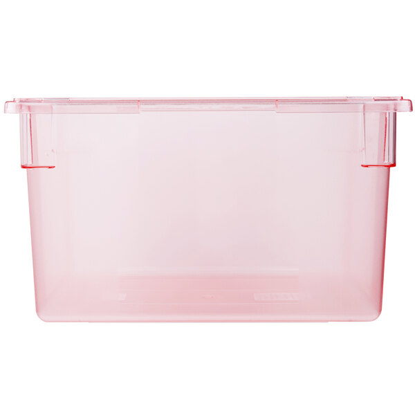 Carlisle 10624C05 StorPlus Red Food Storage Box 26" x 18" x 15"