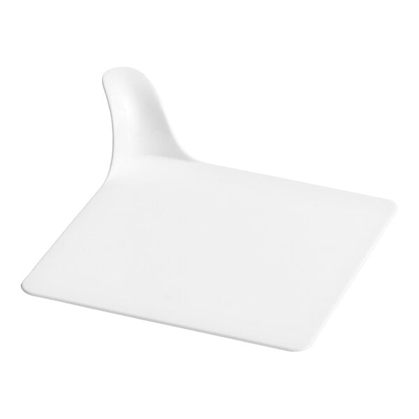 Pavoni 3 1/8" x 3 1/8" White Square Plastic Pastry Display - 250/Case