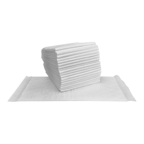 A stack of Quick Dam absorbent mats.