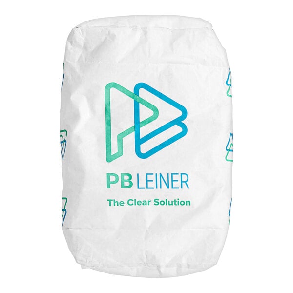 A white bag of PB Leiner beef gelatin with a blue and green logo.