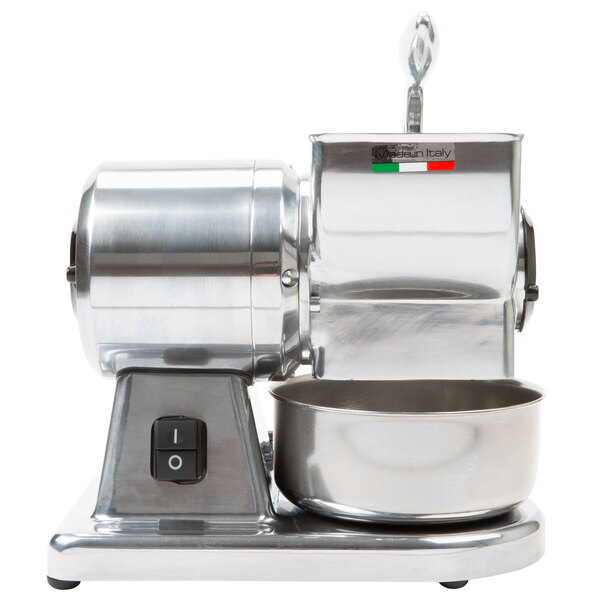 Light-Duty Stainless Steel 1/2 hp Electric Cheese Grater - 110V
