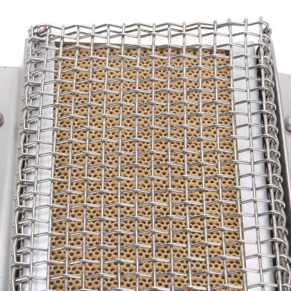 A metal mesh screen for an Optimal Automatics Liquid Propane Autodoner Burner.