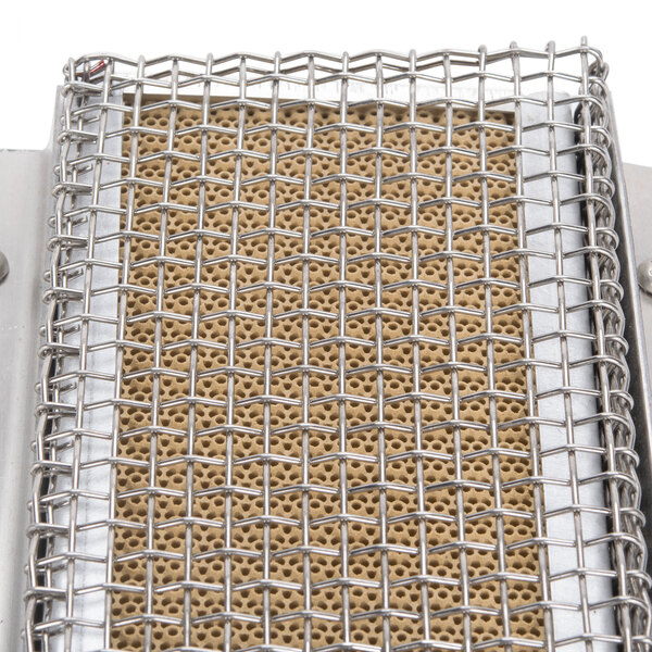A metal mesh screen for an Optimal Automatics Liquid Propane Autodoner burner.