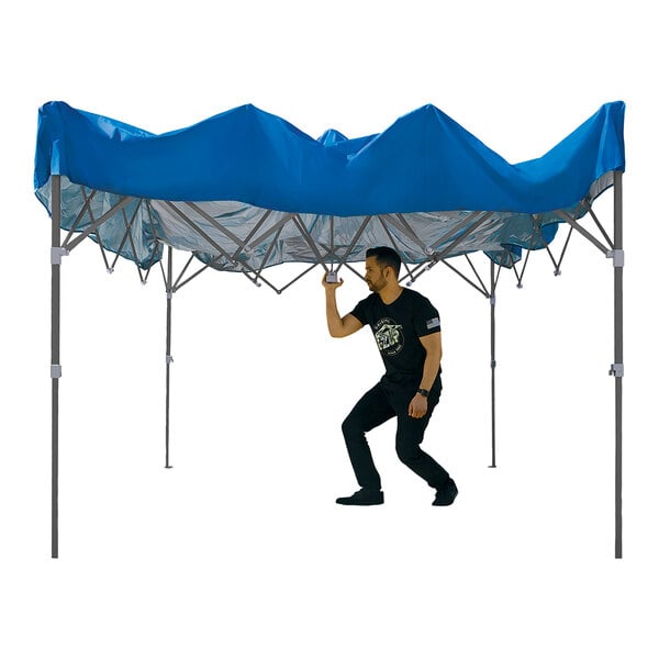 E-Z Up PTSVRB10 Patriot® ONE-UP® Vented Instant Shelter 10