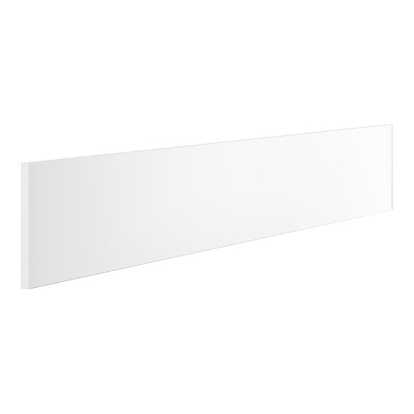 A white rectangular front plastic panel.
