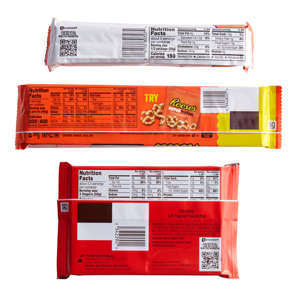 A group of HERSHEY'S King Size candy bar packages with red and white labels.
