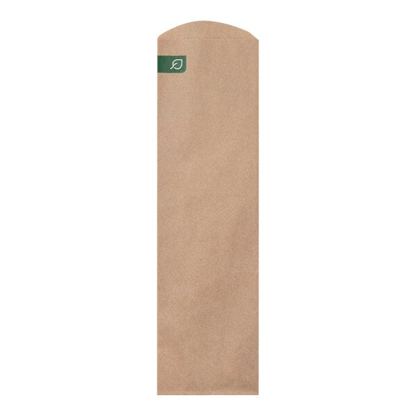 A brown paper bag with a green logo for Eco-Products.