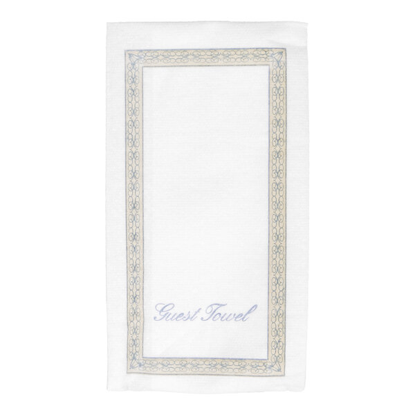 Hoffmaster 856505 Linen-Like 12" x 17" Regal 1/6 Fold Guest Towel - 500/Case