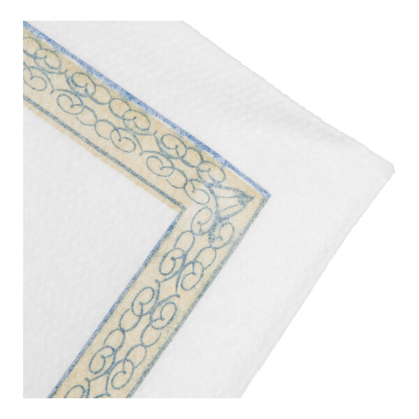 Hoffmaster 856505 Linen-Like 12" x 17" Regal 1/6 Fold Guest Towel - 500/Case