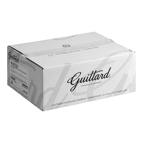 A white Guittard box with black text.